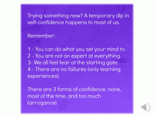 Confidence - no failures